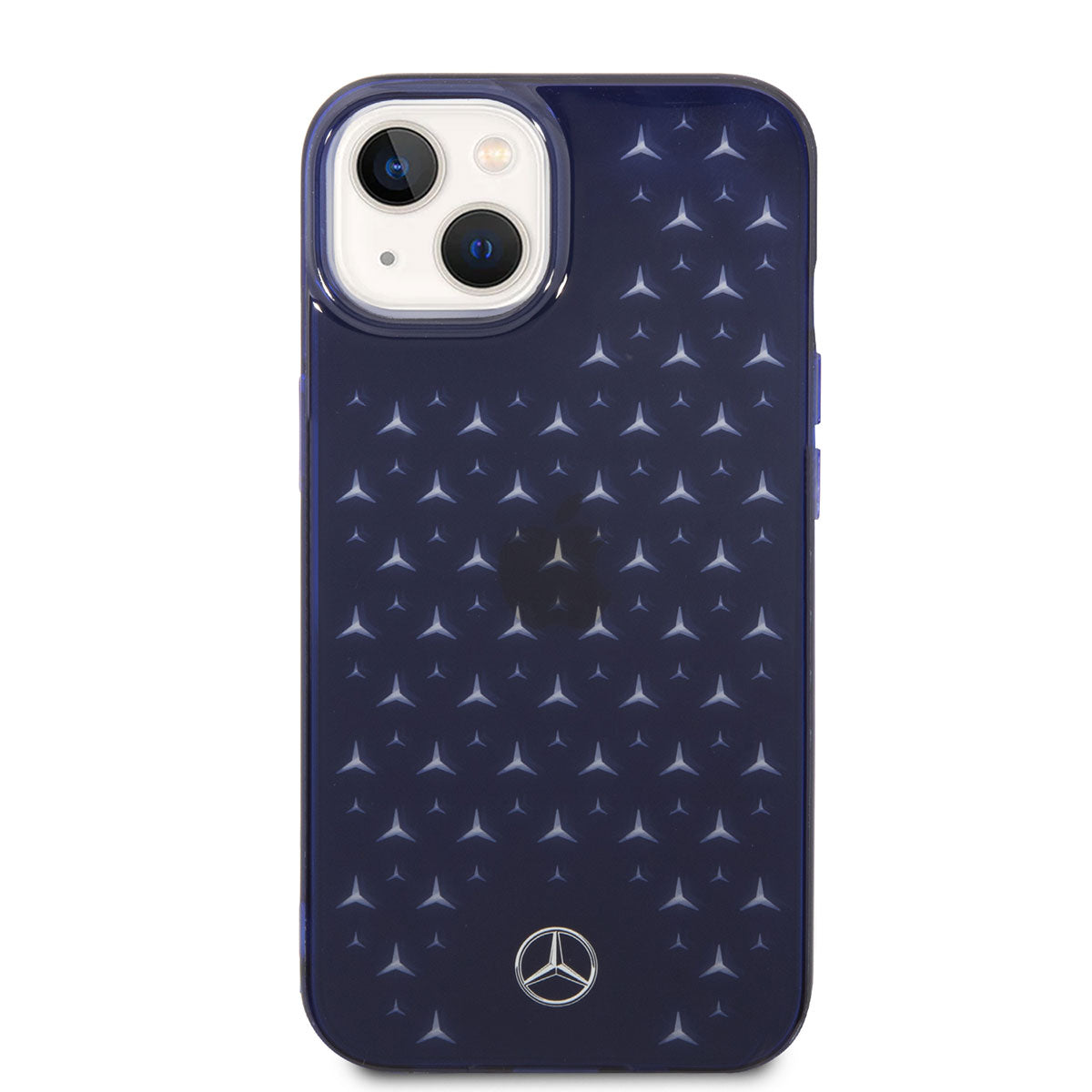 iPhone 14 Kılıf Mercedes Benz Transparan Yıldızlı Dizayn Kapak