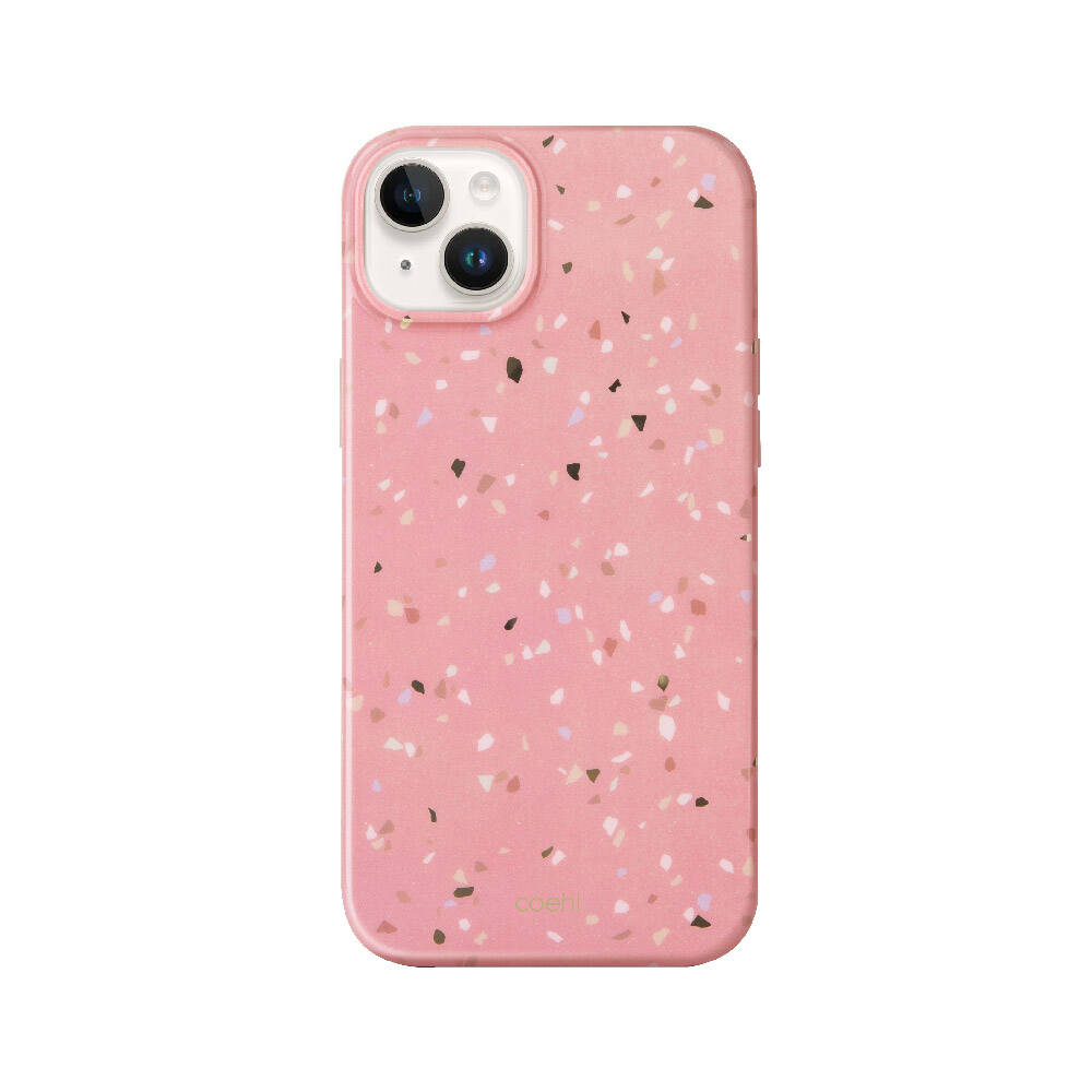 iPhone 14 Kılıf Mozaik Desenli Coehl Terrazzo Kapak
