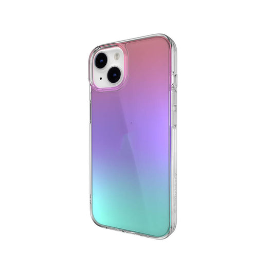 iPhone 14 Kılıf Renk Geçişli Kenarları Şeffaf Tasarımlı Lisanslı Switcheasy Crush Plus Kapak