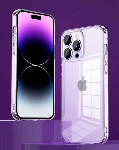 iPhone 14 Kılıf Şeffaf Airbag Tasarımlı Wiwu ZCC-108 Concise Serisi Kapak