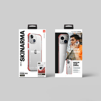 iPhone 14 Kılıf SkinArma Şeffaf Airbag Tasarımlı Iro Kapak