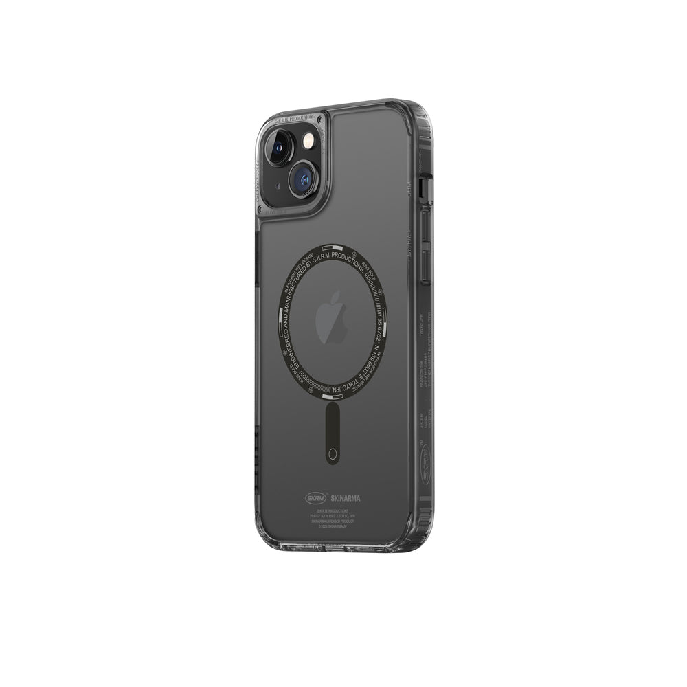 iPhone 14 Kılıf SkinArma Şeffaf Airbag Tasarımlı M-safe Şarj Özellikli Saido Kapak