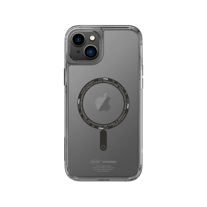 iPhone 14 Kılıf SkinArma Şeffaf Airbag Tasarımlı M-safe Şarj Özellikli Saido Kapak