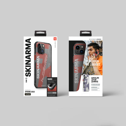 iPhone 14 Kılıf SkinArma Şeffaf Airbag Tasarımlı Raku Kapak