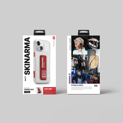 iPhone 14 Kılıf SkinArma Standlı Şeffaf Tasarımlı Taihi Sora Kapak