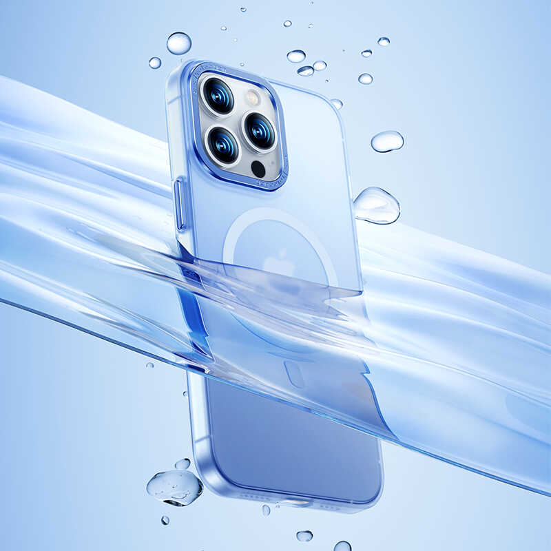iPhone 14 Kılıf Wireless Şarj Destekli Benks Magnetik Haze Kapak