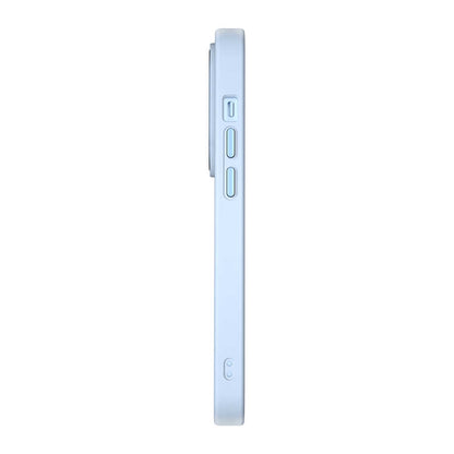 iPhone 14 Kılıf Wiwu VCC-104 Lens Korumalı Renkli Kenar Arkası Şeffaf Vivid Clear Kapak