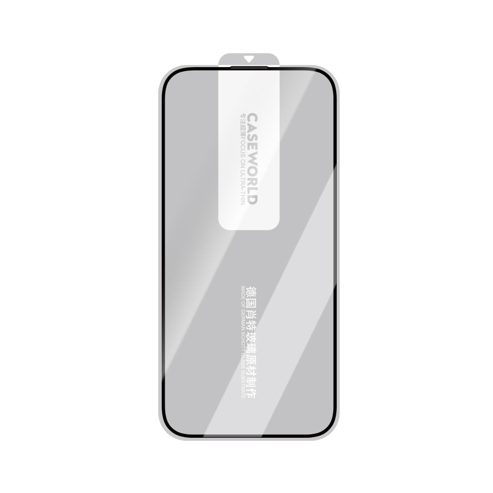 iPhone 14 Plus CaseWorld Ultra-Thin Serisi 0.15mm 2.5D Schott Cam Temperli Ekran Koruyucu
