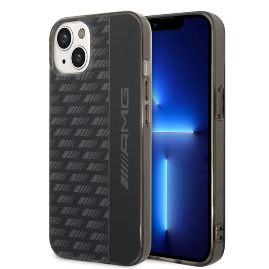 iPhone 14 Plus Kılıf AMG Frosted Buzlu PC Karbon Dizayn Kapak