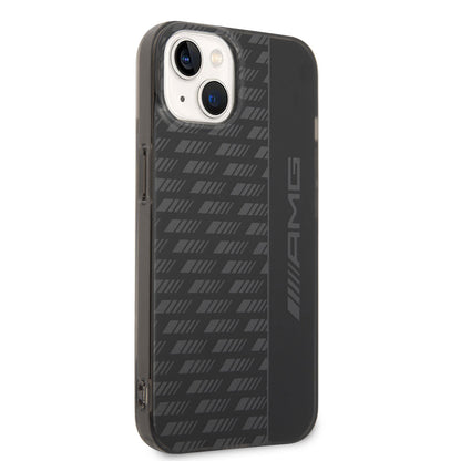 iPhone 14 Plus Kılıf AMG Frosted Buzlu PC Karbon Dizayn Kapak