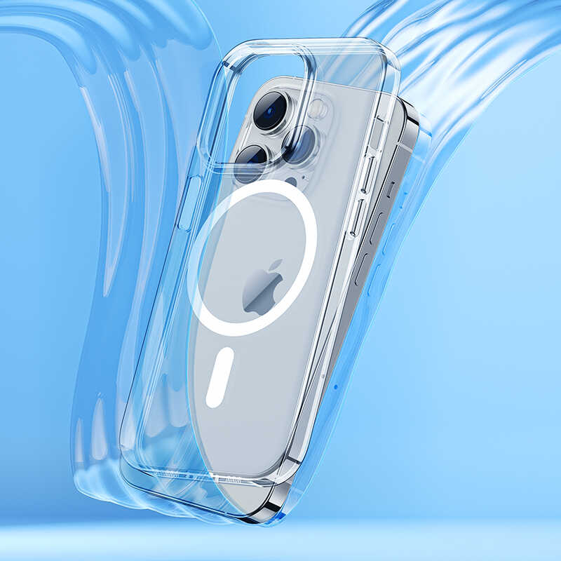 iPhone 14 Plus Kılıf Benks Crystal Series Clear Kapak Ekran Koruyucu Hediyeli
