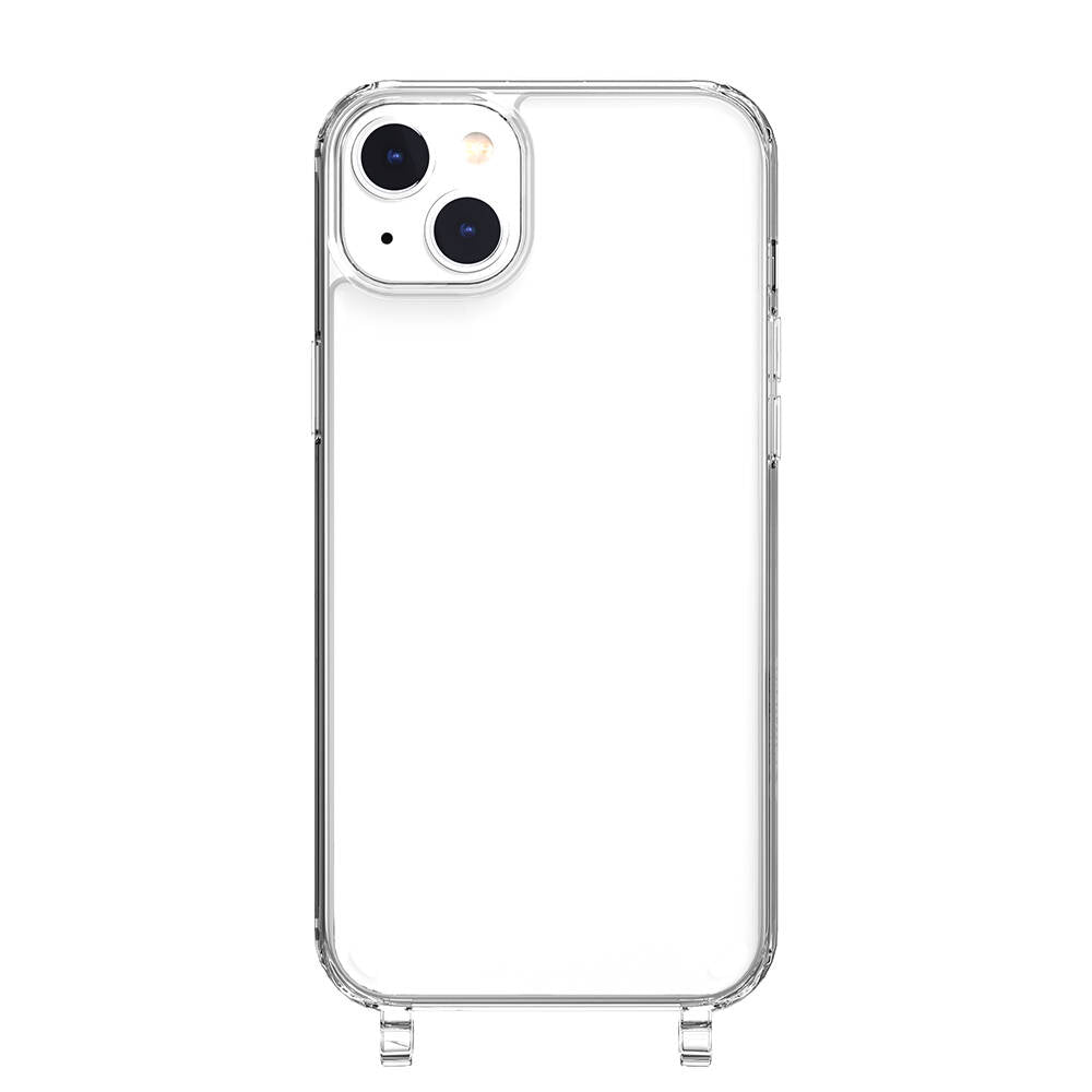 iPhone 14 Plus Kılıf Boyun Askılı Şok Önleyicili Şeffaf Lisanslı Switcheasy Play Kapak
