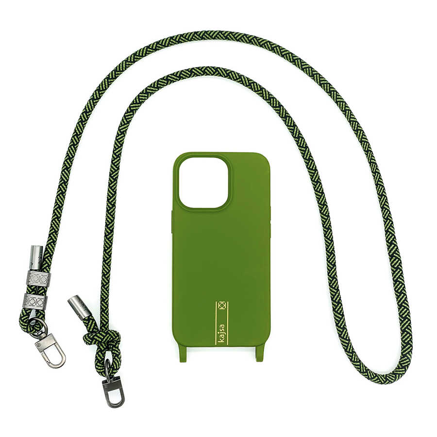 iPhone 14 Plus Kılıf Kajsa Missy And Match Klasik İp Askılı Kapak