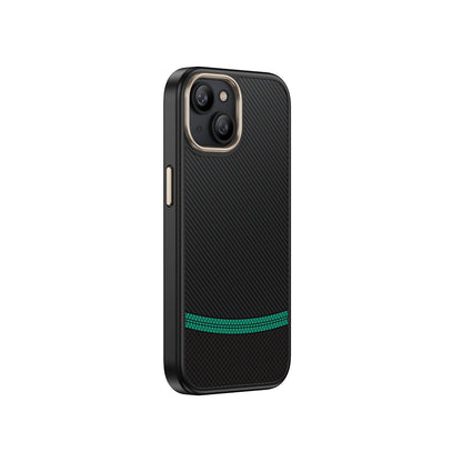 Apple iPhone 14 Plus Kılıf M-safe Şarj Özellikli Karbon Fiber Görünümlü Zore Antina Kapak