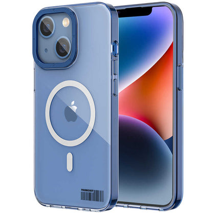 iPhone 14 Plus Kılıf M-safe Şarj Özellikli Youngkit Coloured Glaze Serisi Kapak