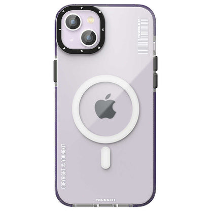iPhone 14 Plus Kılıf M-safe Şarj Özellikli YoungKit Exquisite Serisi Kapak