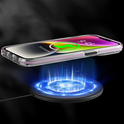 iPhone 14 Plus Kılıf M-safe Şarj Özellikli YoungKit Exquisite Serisi Kapak