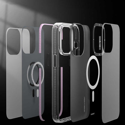 iPhone 14 Plus Kılıf M-safe Şarj Özellikli YoungKit Exquisite Serisi Kapak