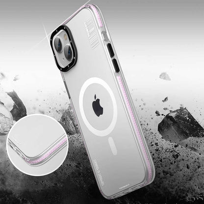 iPhone 14 Plus Kılıf M-safe Şarj Özellikli YoungKit Exquisite Serisi Kapak