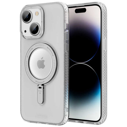 iPhone 14 Plus Kılıf M-safe Şarj Özellikli Youngkit Rock Serisi Kapak