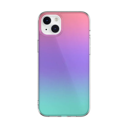 iPhone 14 Plus Kılıf Renk Geçişli Kenarları Şeffaf Tasarımlı Lisanslı Switcheasy Crush Plus Kapak