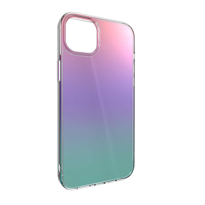 iPhone 14 Plus Kılıf Renk Geçişli Kenarları Şeffaf Tasarımlı Lisanslı Switcheasy Crush Plus Kapak
