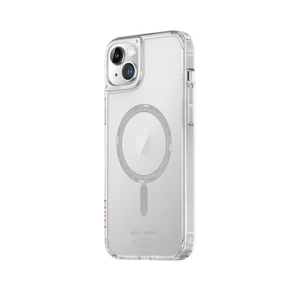 iPhone 14 Plus Kılıf SkinArma Şeffaf Airbag Tasarımlı M-safe Şarj Özellikli Saido Kapak