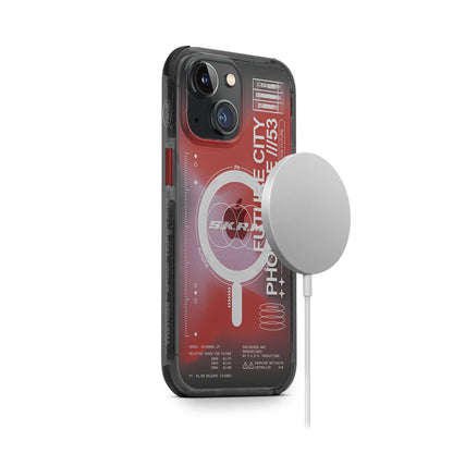 iPhone 14 Plus Kılıf SkinArma Şeffaf Airbag Tasarımlı M-safe Şarj Özellikli Shorai Kapak