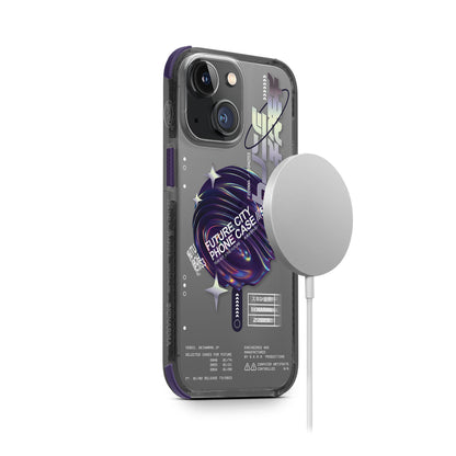 iPhone 14 Plus Kılıf SkinArma Şeffaf Airbag Tasarımlı M-safe Şarj Özellikli Shorai Kapak