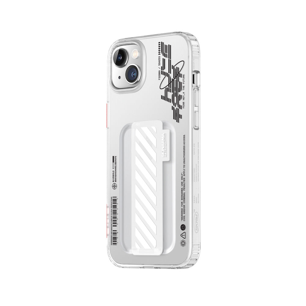 iPhone 14 Plus Kılıf SkinArma Şeffaf Desenli Kaze Kapak