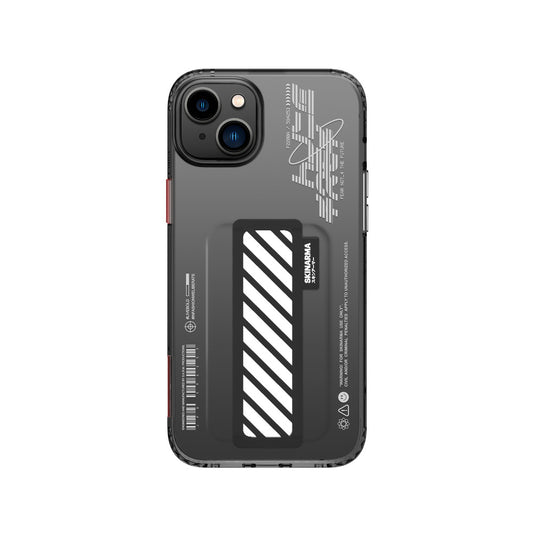 iPhone 14 Plus Kılıf SkinArma Şeffaf Desenli Kaze Kapak
