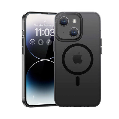 iPhone 14 Plus Kılıf Wireless Şarj Destekli Benks Magnetik Haze Kapak