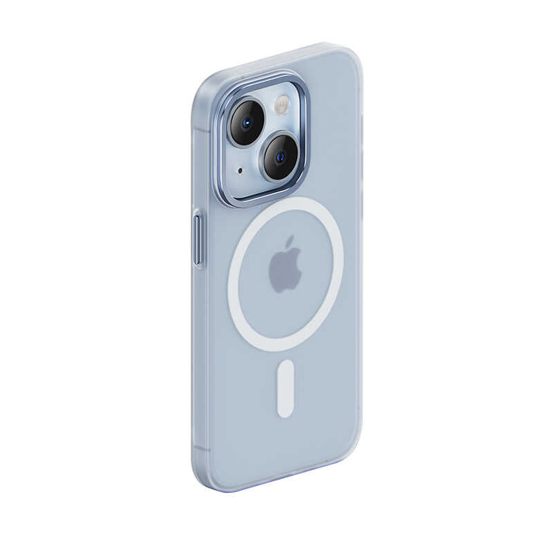 iPhone 14 Plus Kılıf Wireless Şarj Destekli Benks Yeni Seri Magnetik Haze Kapak