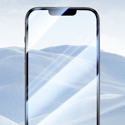 iPhone 14 Plus Wiwu CZ-003 Mavi Işık Teknolojili Hidrofobik ve Oleofobik Parlama Önleyici Cam Ekran Koruyucu