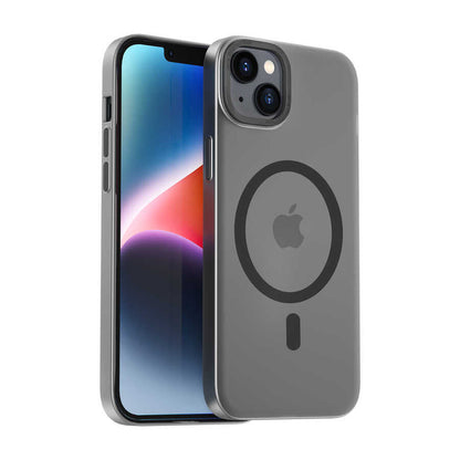 iPhone 14 Plus Wiwu Frosted Magnetic Buzlu Sert PC Kapak