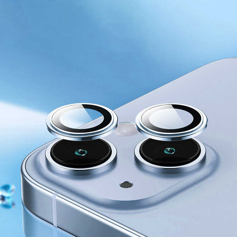 iPhone 14 Plus Wiwu Lens Guard Metal Kamera Lens Koruyucu