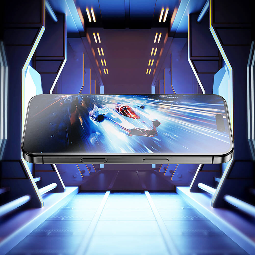 iPhone 14 Pro Benks JoyTouch Mat Oyun Ekran Koruyucu + Kolay Uygulama Aparatı
