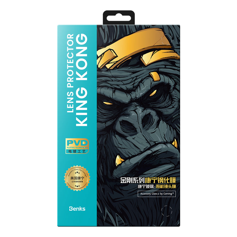 iPhone 14 Pro Benks King Kong PVD Kamera Lens Koruyucu