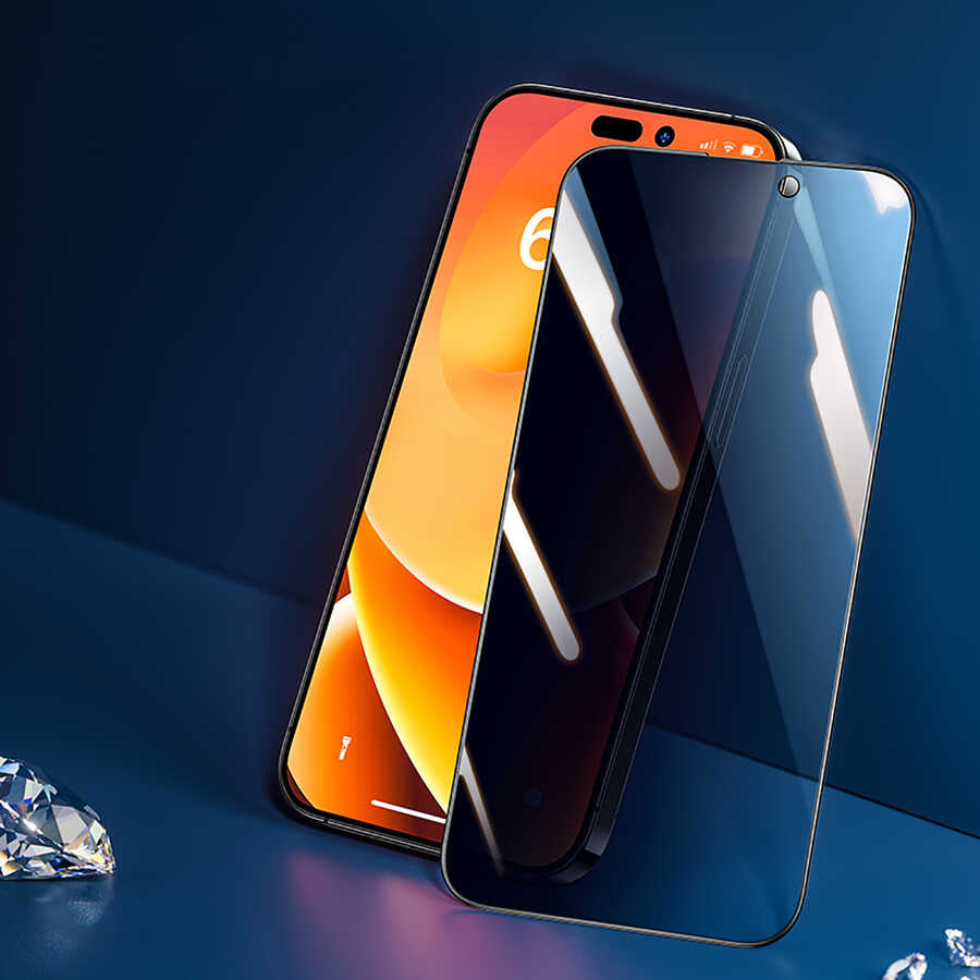 iPhone 14 Pro Benks Yeni Seri V Pro Plus Privacy Hayalet Ekran Koruyucu