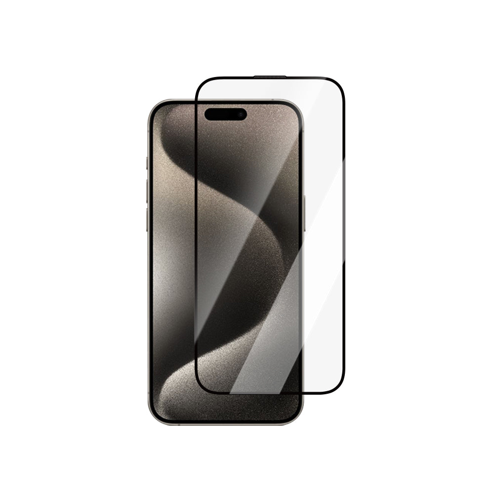 iPhone 14 Pro CaseWorld 0.25mm HD 3D Temperli Cam Ekran Koruyucu + Uygulama Aparatlı