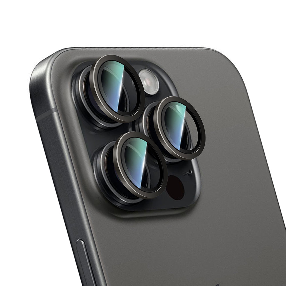 iPhone 14 Pro CaseWorld Alloy Serisi Oleofobik Anti Reflective Kamera Lens Koruyucu