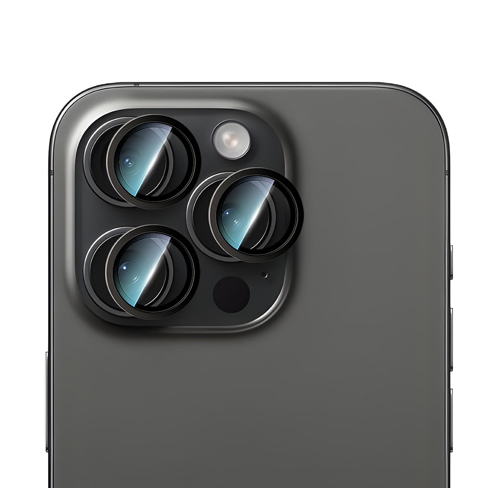 iPhone 14 Pro CaseWorld Alloy Serisi Oleofobik Anti Reflective Kamera Lens Koruyucu