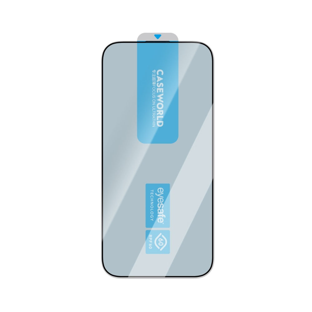 iPhone 14 Pro CaseWorld EyeGuard Serisi 2.5D Eyesafe Teknolojili Cam Ekran Koruyucu