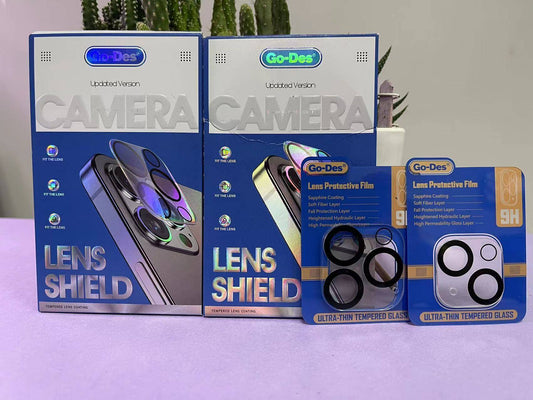 iPhone 14 Pro Go Des Lens Shield CL-14 Kamera Lens Koruyucu