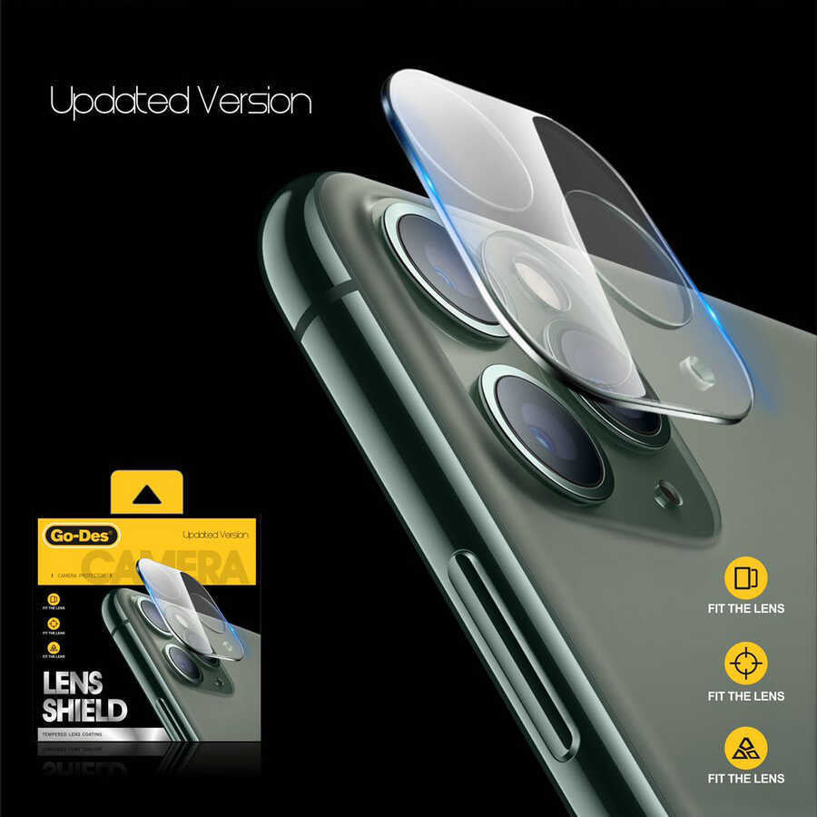 iPhone 14 Pro Go Des Lens Shield Kamera Lens Koruyucu