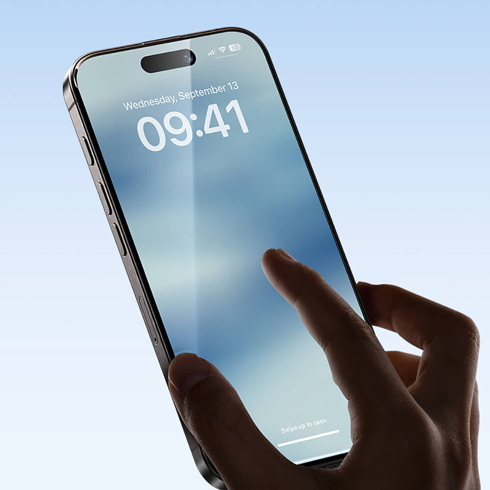 iPhone 14 Pro Hidrofobik Ve Oleofobik Özellikli Benks Air Shield Ekran Koruyucu 10&prime;lu Paket