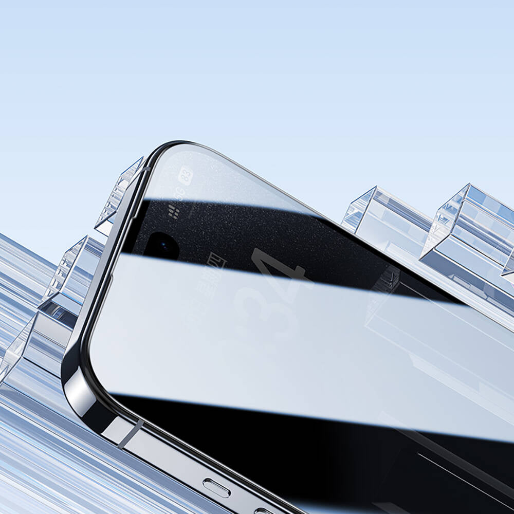 iPhone 14 Pro Hidrofobik Ve Oleofobik Özellikli Benks Air Shield Ekran Koruyucu 10&prime;lu Paket