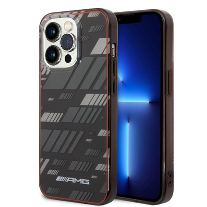 iPhone 14 Pro Kılıf AMG Transparan Çift Katmanlı Grafik Dizayn I Kapak