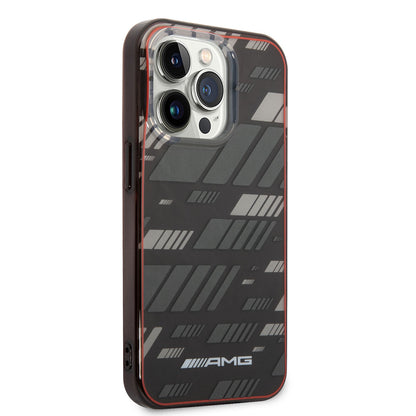 iPhone 14 Pro Kılıf AMG Transparan Çift Katmanlı Grafik Dizayn I Kapak