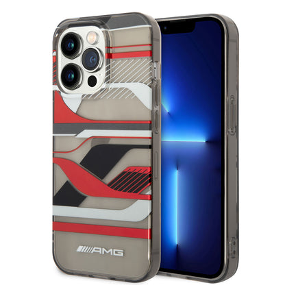 iPhone 14 Pro Kılıf AMG Transparan Grafik Dizayn Kapak